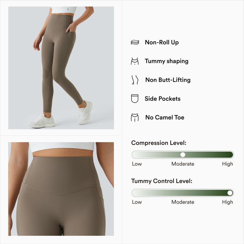 High Waist Tummy Control Winter Leggings